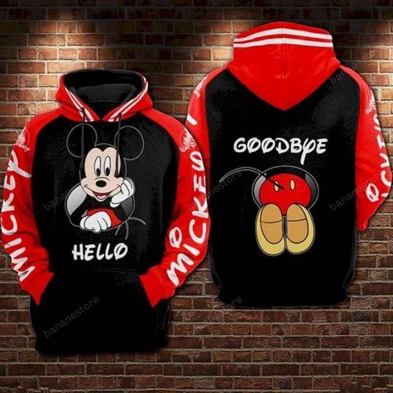 Hello Goodbye - Mouse All Over Shirts 0523