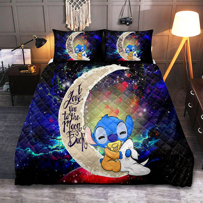 I Love You To The Moon And Back Ohana Quilt Set 0523