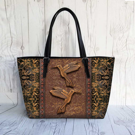 Hummingbirds Hummingbird Leather Bag 0622