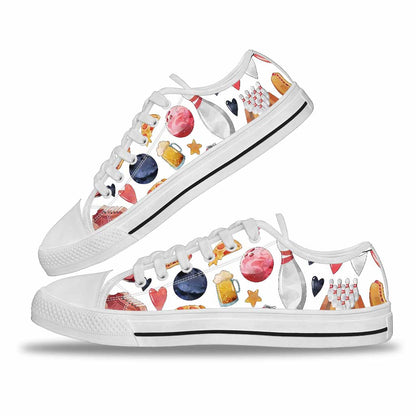 Love Bowling Bowling Low Top Shoes 0622