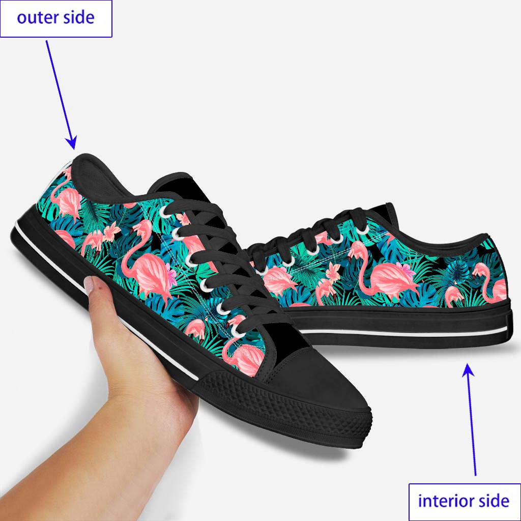 Tropical Vibes Flamingo Low Top Shoes 0622