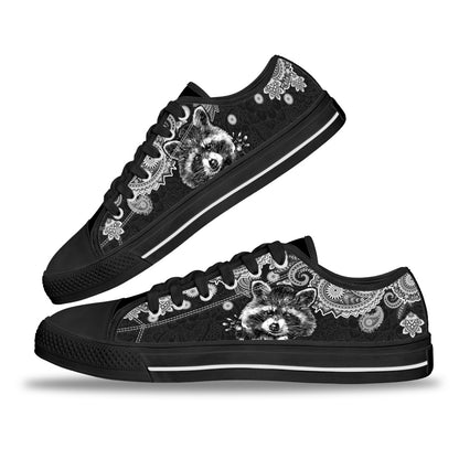 Love Raccoons Raccoon Low Top Shoes 0622