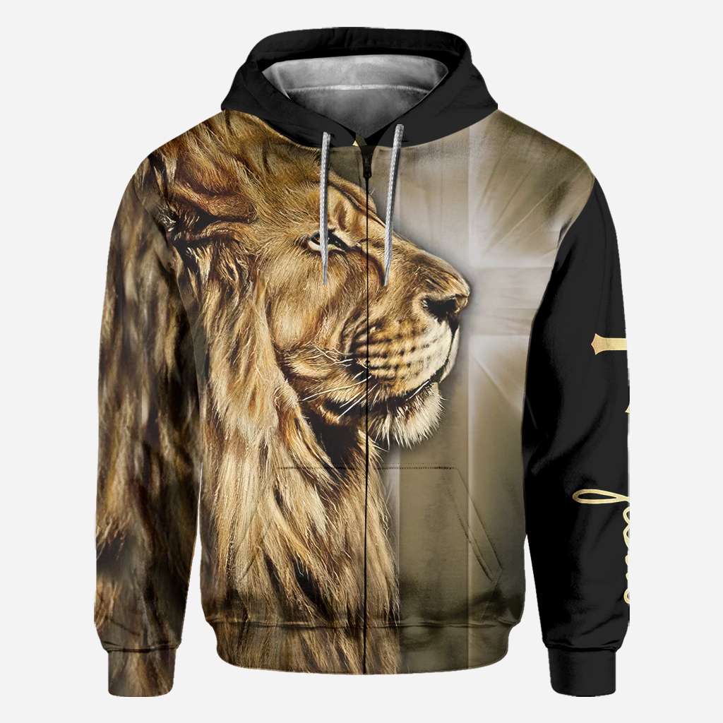 Lion Of Judah Jesus - Christian All Over T-shirt and Hoodie 0921