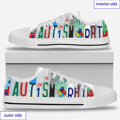 Autism RBT  - Autism Awareness Low Top Shoes 0921