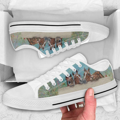 Funny Horse Lover Low Top Shoes 0921