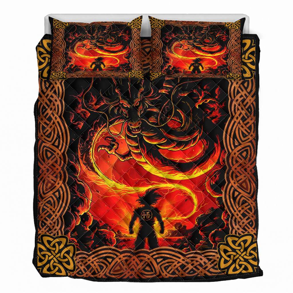 The Dragon - Seven Balls Quilt Set 1122