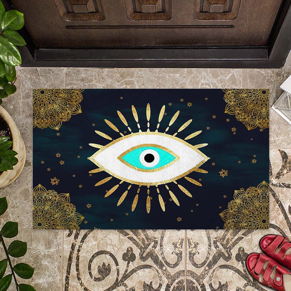 Evil Eye Doormat