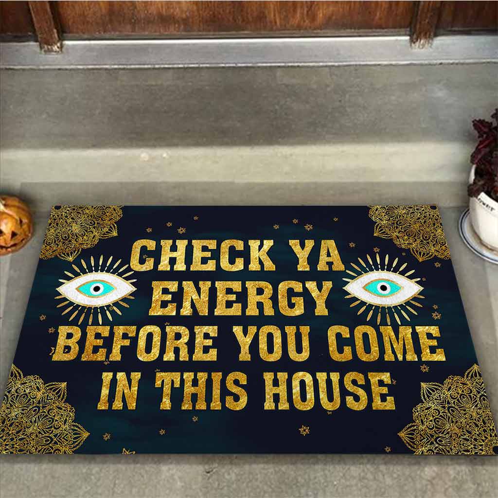 Check Ya Energy Doormat