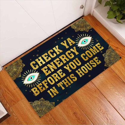 Check Ya Energy Doormat