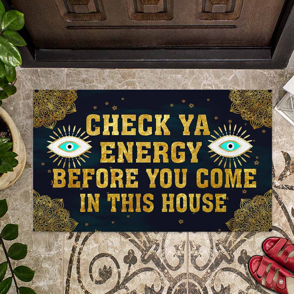 Check Ya Energy Doormat