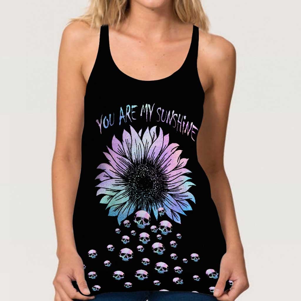 You Are My Sunshine - Skull Cross Tank Top