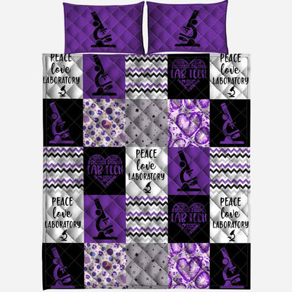 Lab Tech - Medical Technologist Quilt Bed Set