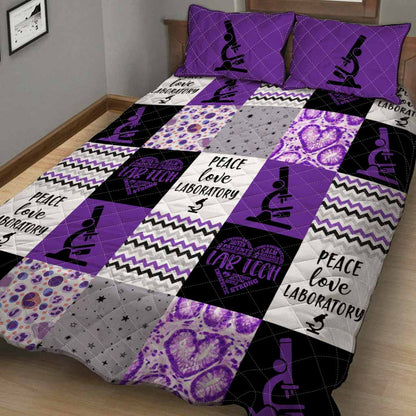 Lab Tech - Medical Technologist Quilt Bed Set