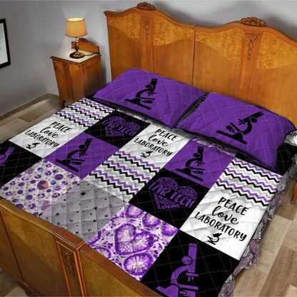 Lab Tech - Medical Technologist Quilt Bed Set