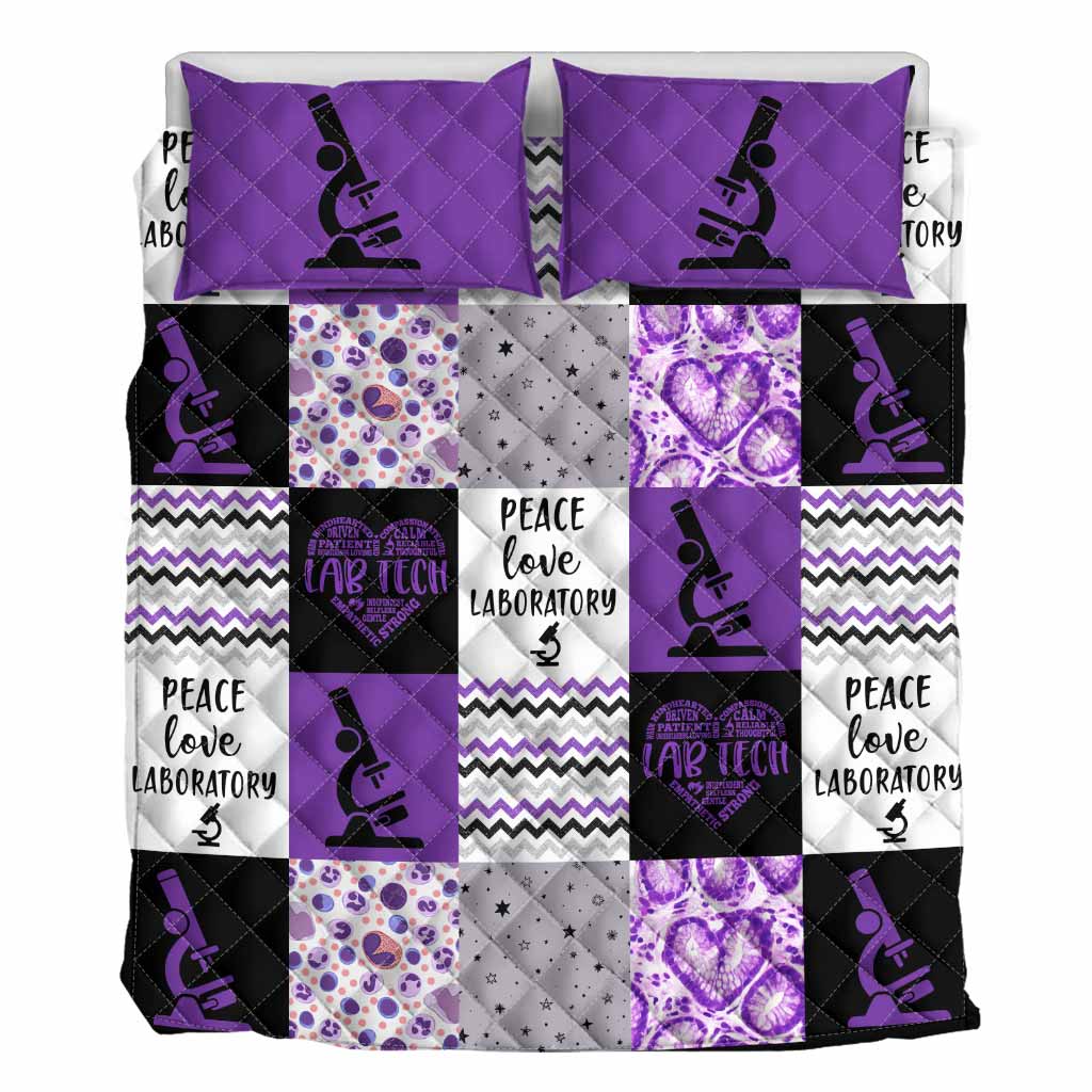 Lab Tech - Medical Technologist Quilt Bed Set