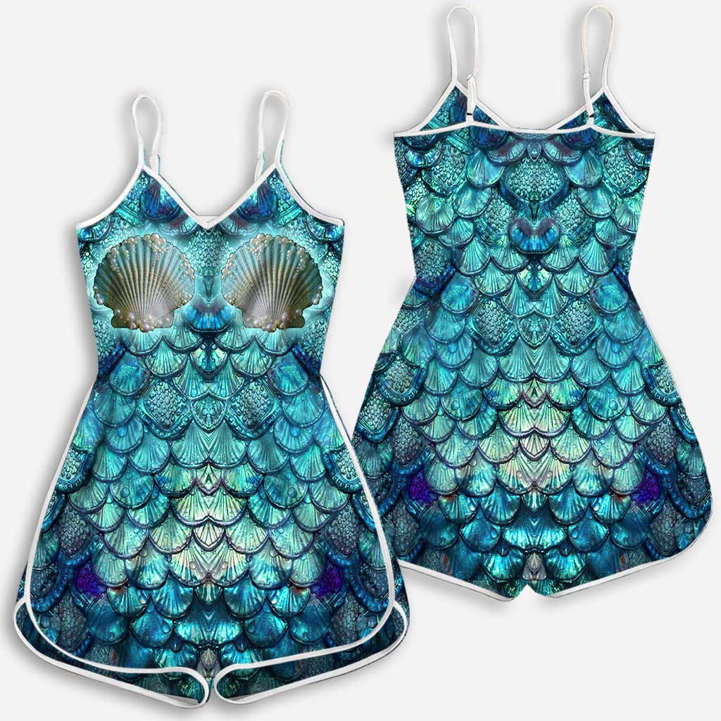 Salty Lil Beach - Mermaid Romper