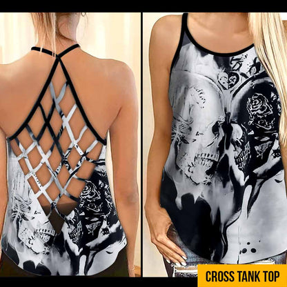 Skull Cross Tank Top