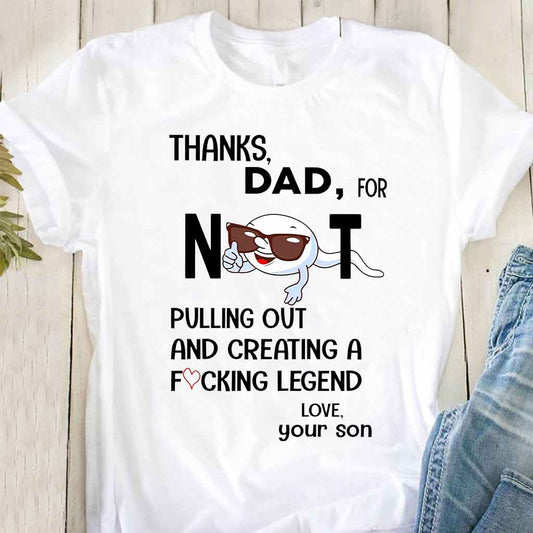 Thanks Dad  - Father T-shirt And Hoodie 082021