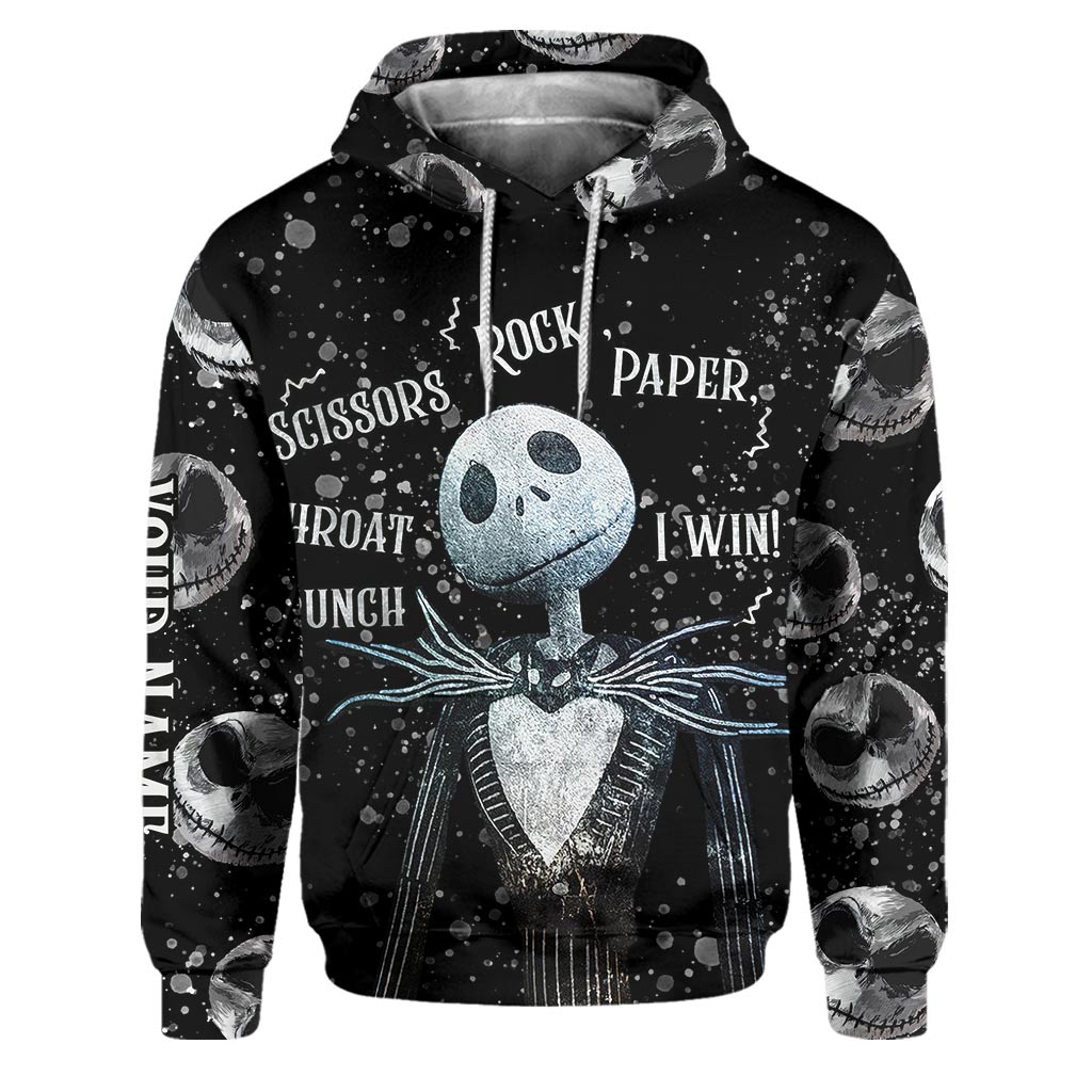 Rock Paper Scissors - Personalized Nightmare Hoodie and Sweatpants