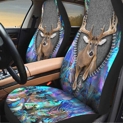 Get In Sit Down - Hunting Seat Covers With 3D Pattern Print