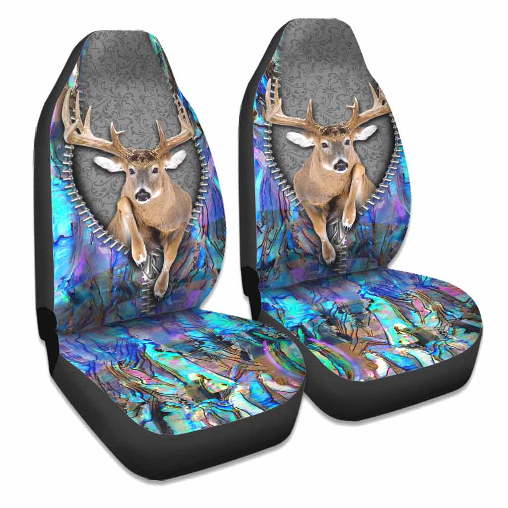 Get In Sit Down - Hunting Seat Covers With 3D Pattern Print