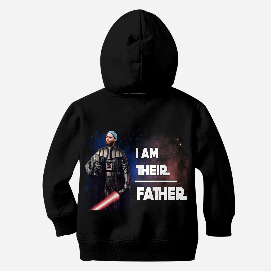 I Am Their Father - Personalized Father's Day Father All Over T-shirt and Hoodie