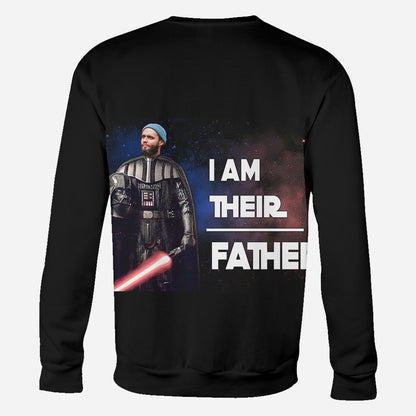 I Am Their Father - Personalized Father's Day Father All Over T-shirt and Hoodie