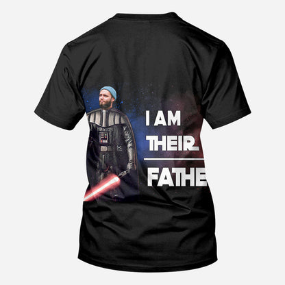 I Am Their Father - Personalized Father's Day Father All Over T-shirt and Hoodie