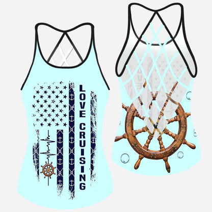 Love Cruising Cross Tank Top