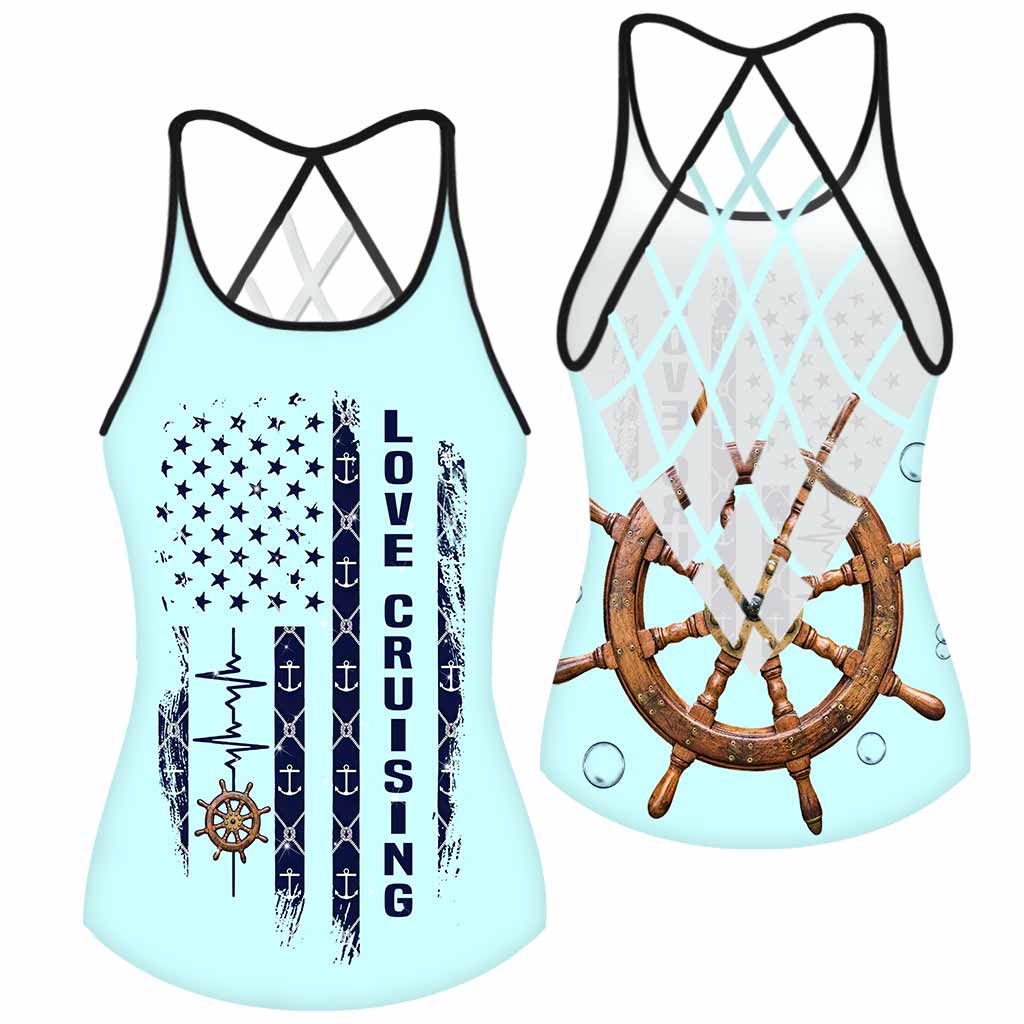 Love Cruising Cross Tank Top