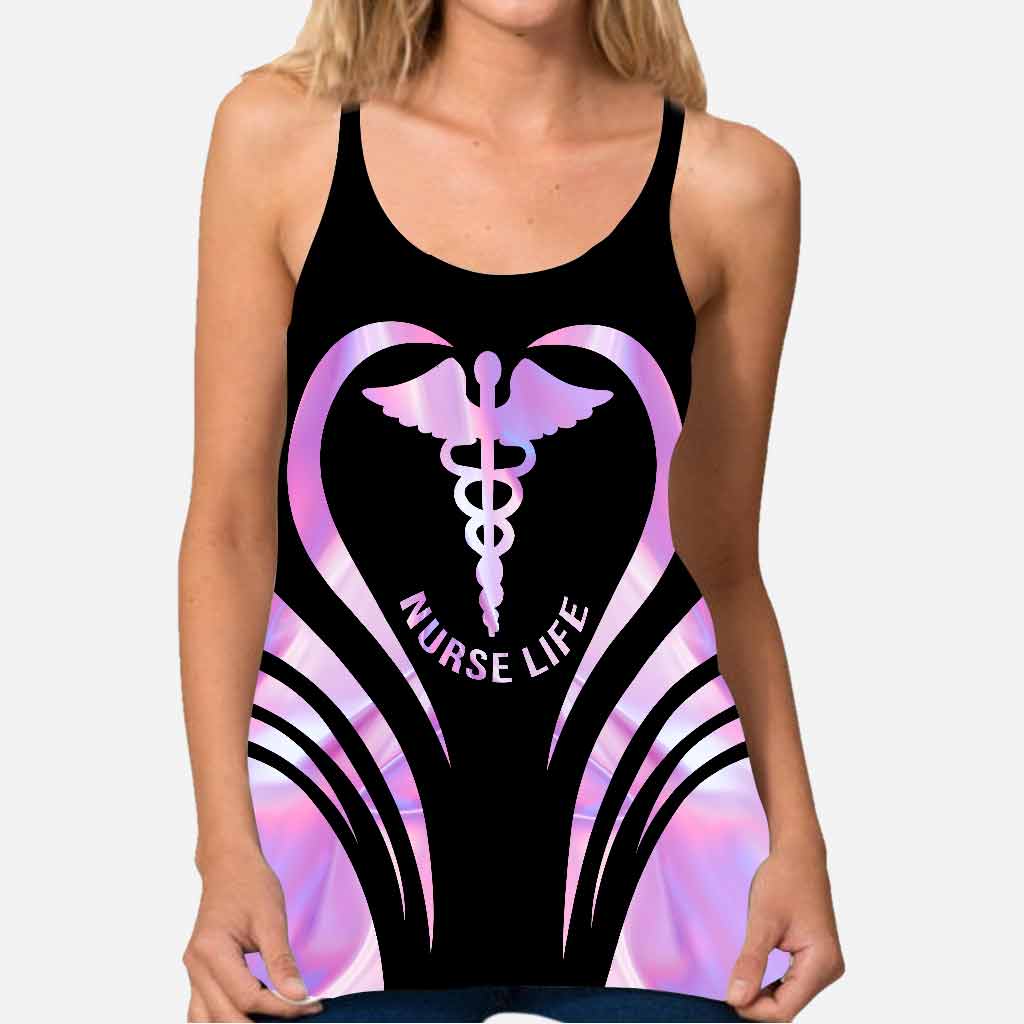 Nurse Life Cross Tank Top