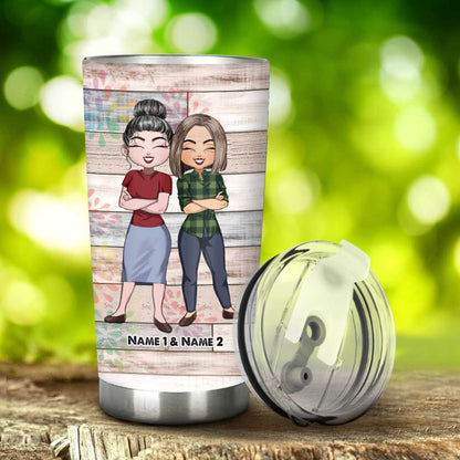 You Can't Scare Me - Personalized Mother's Day Mother Tumbler