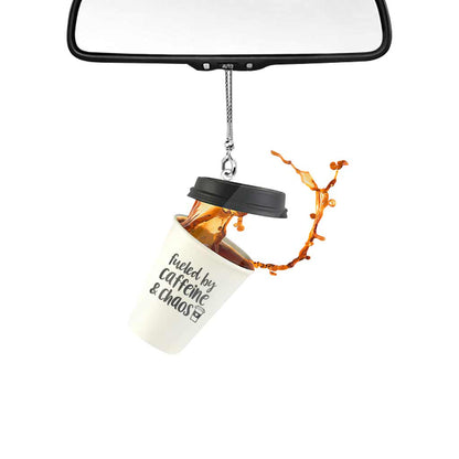 Splash - Coffee Car Ornament (Printed On Both Sides)