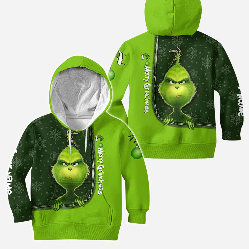 Merry Xmas - Personalized Stole Christmas Hoodie and Leggings