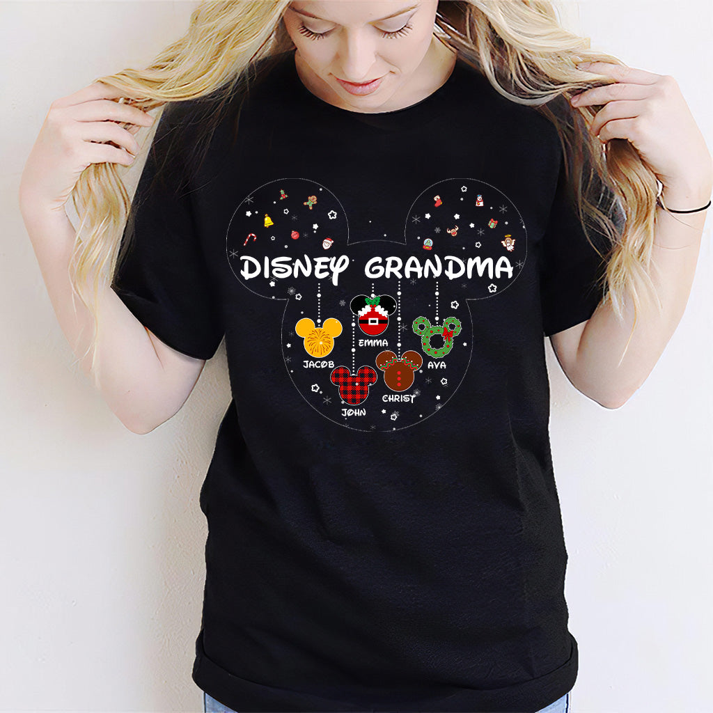 Magical Grandma - Personalized Christmas T-shirt and Hoodie