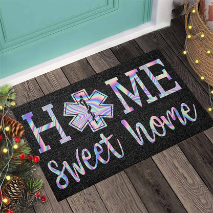 Home Sweet Home - EMT Coir Pattern Print Doormat