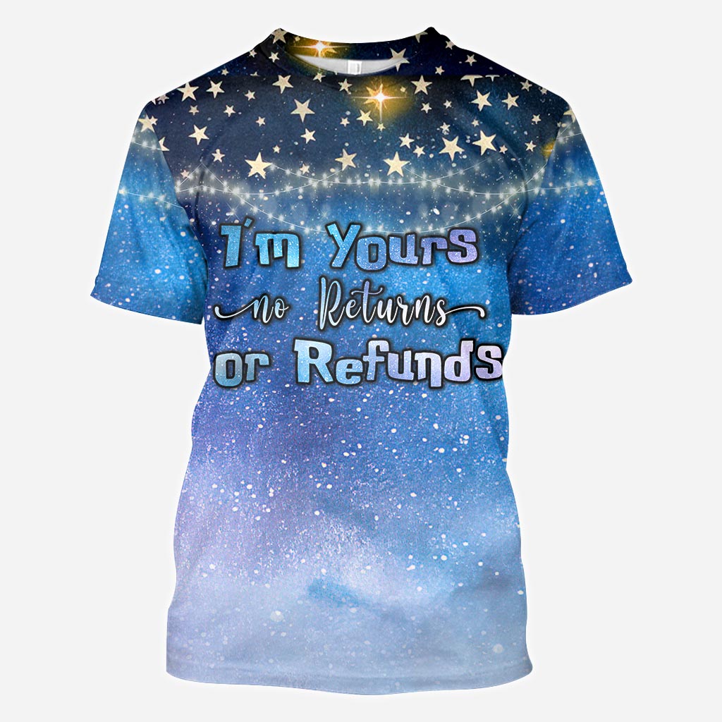 I'm Yours Galaxy Ohana - Personalized Couple Ohana All Over T-shirt and Hoodie