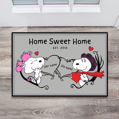 Home Sweet Home - Personalized Doormat