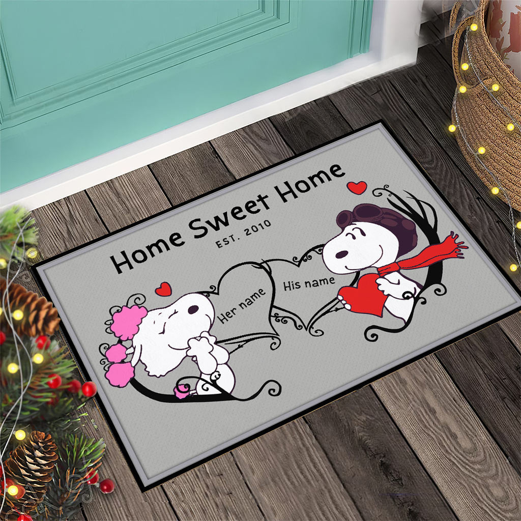 Home Sweet Home - Personalized Doormat