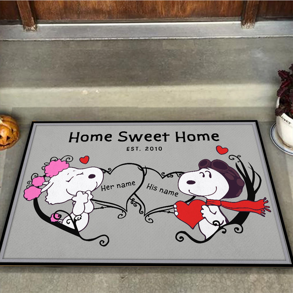 Home Sweet Home - Personalized Doormat