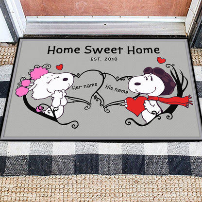 Home Sweet Home - Personalized Doormat