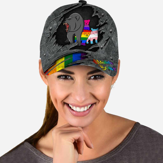 Mama Bear - LGBT Support Cap With Printed Vent Holes