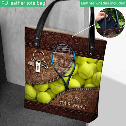 Tennis Personalized  Tote Bag