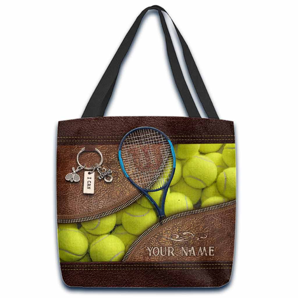 Tennis Personalized  Tote Bag