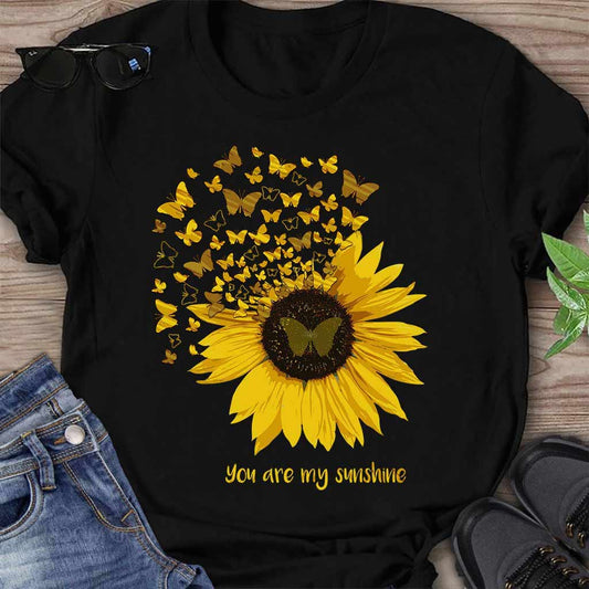 My Sunshine  - Butterfly T-shirt And Hoodie 082021