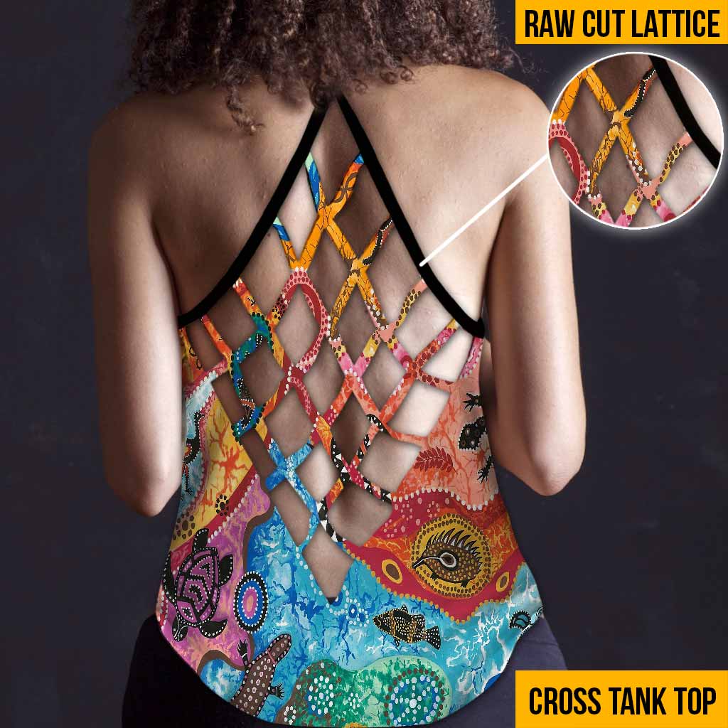 Aboriginal Australian Cross Tank Top