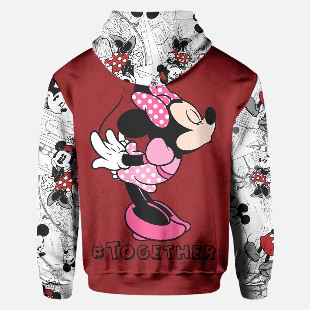 Spoiled vs. Broke Magical Couple - Personalized Mouse All Over T-shirt and Hoodie