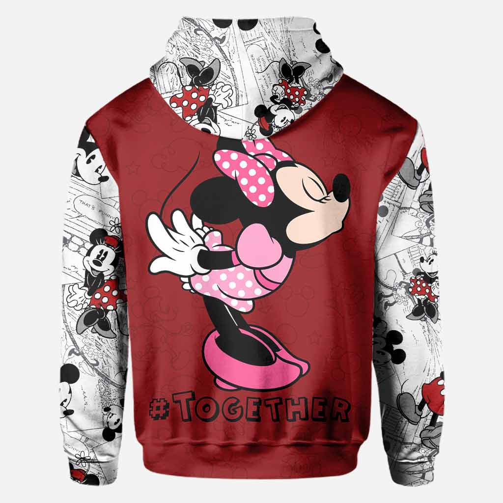 Spoiled vs. Broke Magical Couple - Personalized Mouse All Over T-shirt and Hoodie