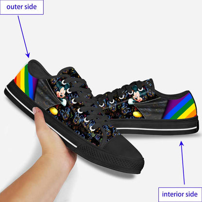 Magic And Pride - LGBT Support Low Top Shoes