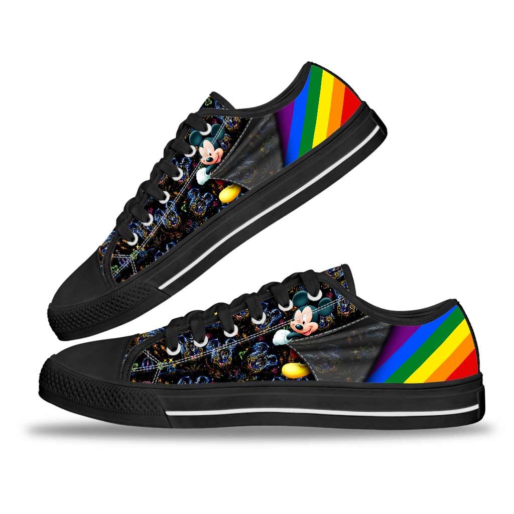 Magic And Pride - LGBT Support Low Top Shoes